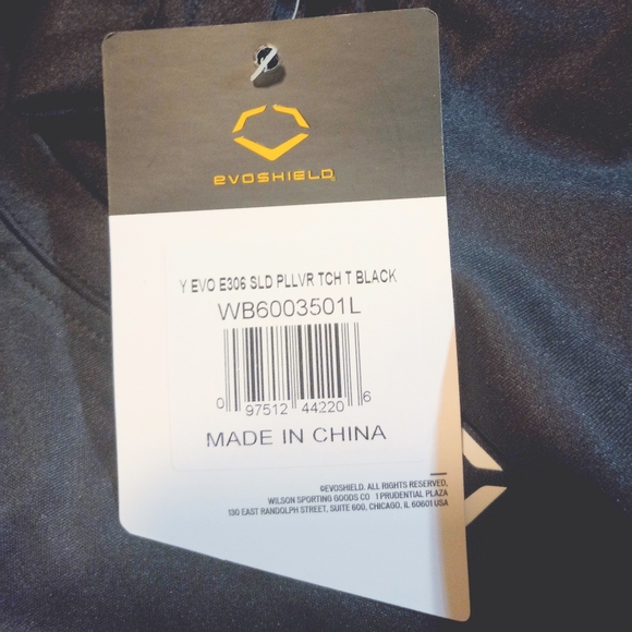 Youth Evoshield E306 Tech Anti-Microbial T-shirt - Picture 4 of 5